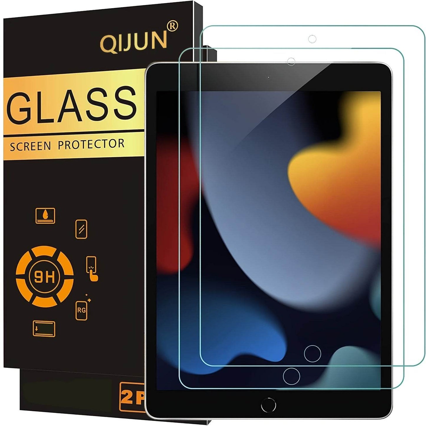 2buc Folii de Sticlă Temperată pentru iPad 10.2 inch - Venduqo