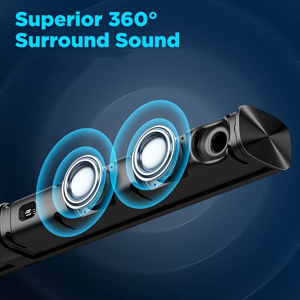 Soundbar Activ de 50W cu Telecomandă și Sunet Stereo - Venduqo