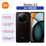 Xiaomi Redmi A3 Smartphone - 6.71" Display, 4GB RAM, 128GB Storage