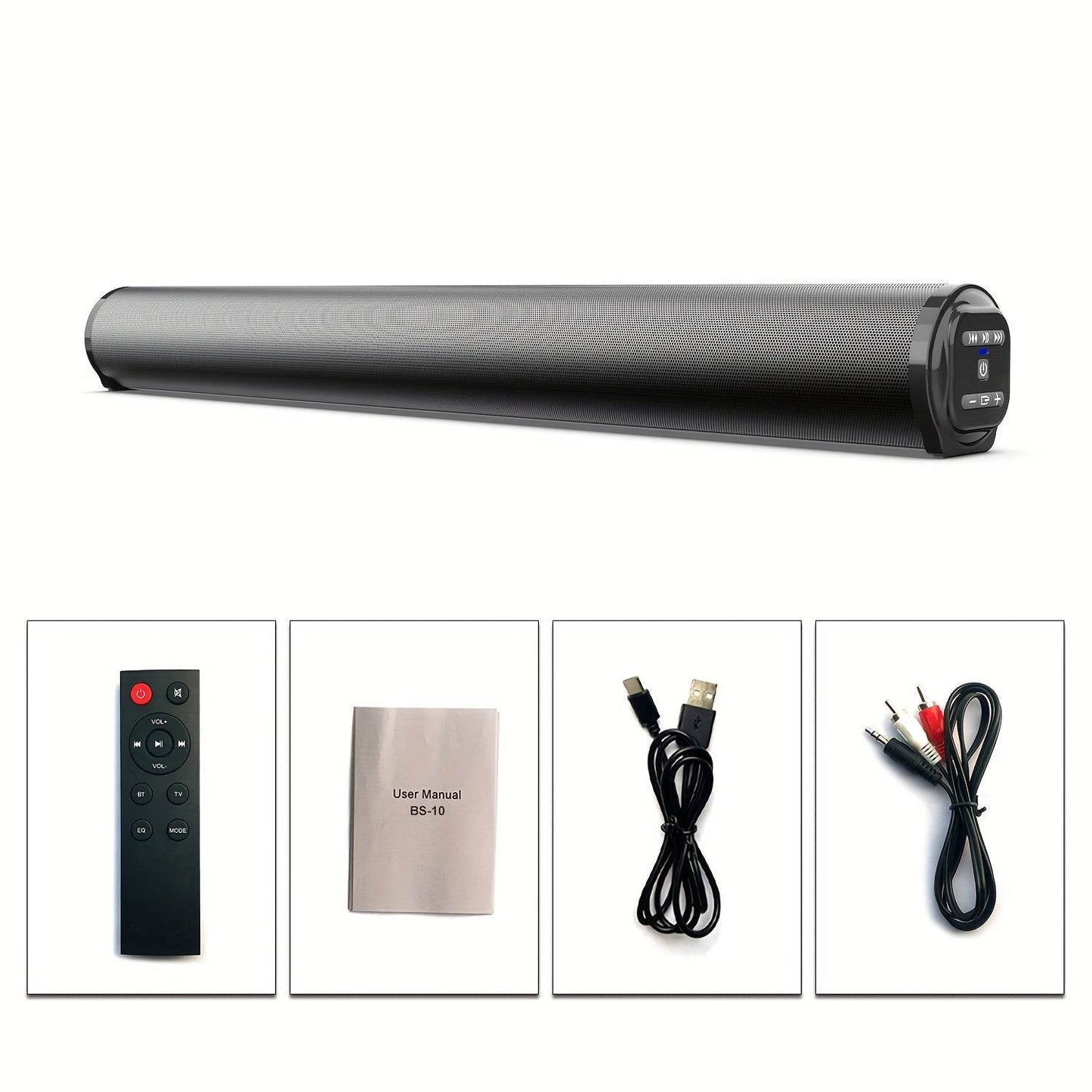 Boxă Soundbar 20W cu Subwoofer pentru Sunet Surround - Venduqo