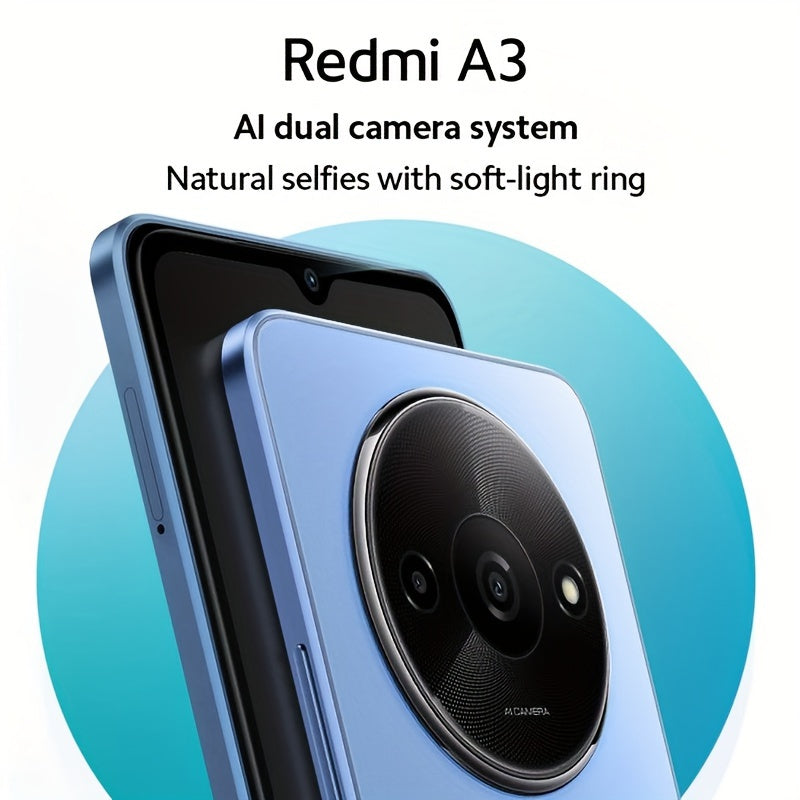 Xiaomi Redmi A3 Smartphone - 6.71" Display, 4GB RAM, 128GB Storage