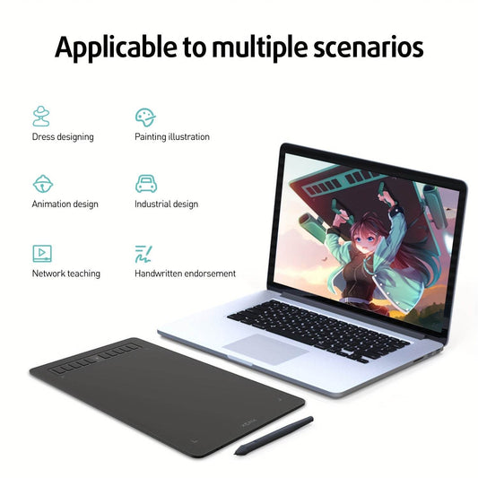 Tableta de desen grafic XENX P3-1060B 25.4 x 15.8 cm - Venduqo