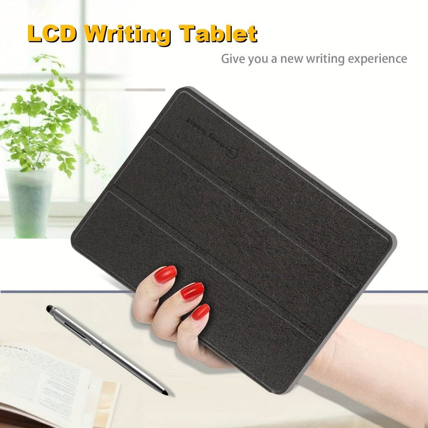 Tablet LCD 23.62cm cu Husa Protectoare din Piele - Venduqo