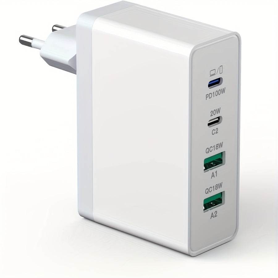 Încărcător Rapid USB C GAN 156W cu 4 Porturi - Venduqo