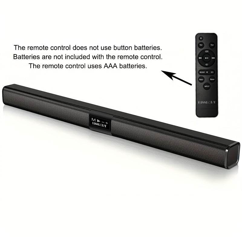 AOGLED Sound Bar 80W cu Dolby Atmos și Subwoofer Încorporat - Venduqo