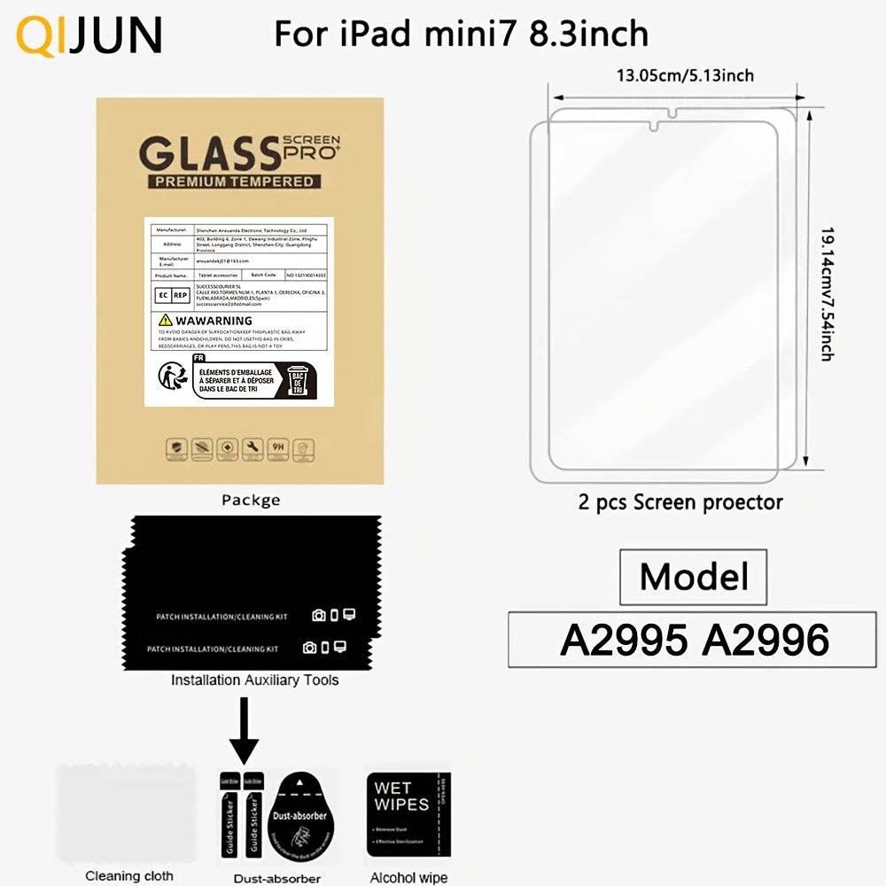 2buc Folii de Sticlă Temperată pentru iPad 10.2 inch - Venduqo