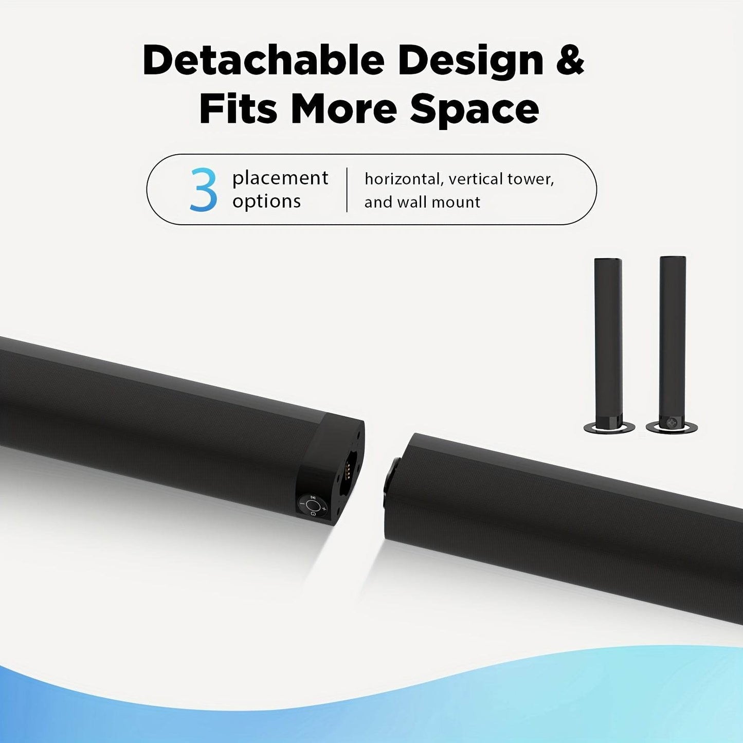 Soundbar Activ de 50W cu Telecomandă și Sunet Stereo - Venduqo