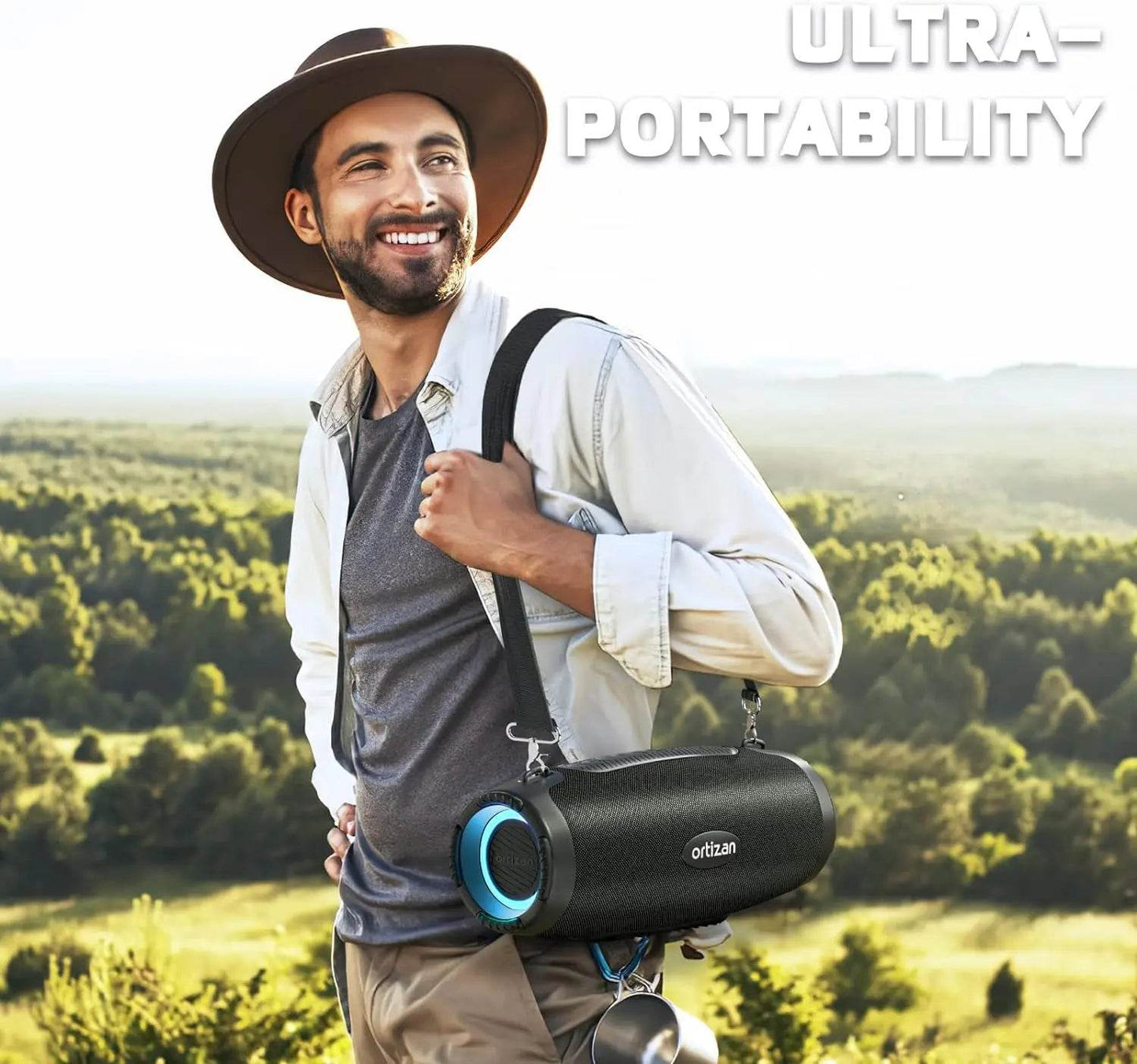 Ortizan Deep Bass Bluetooth Speaker