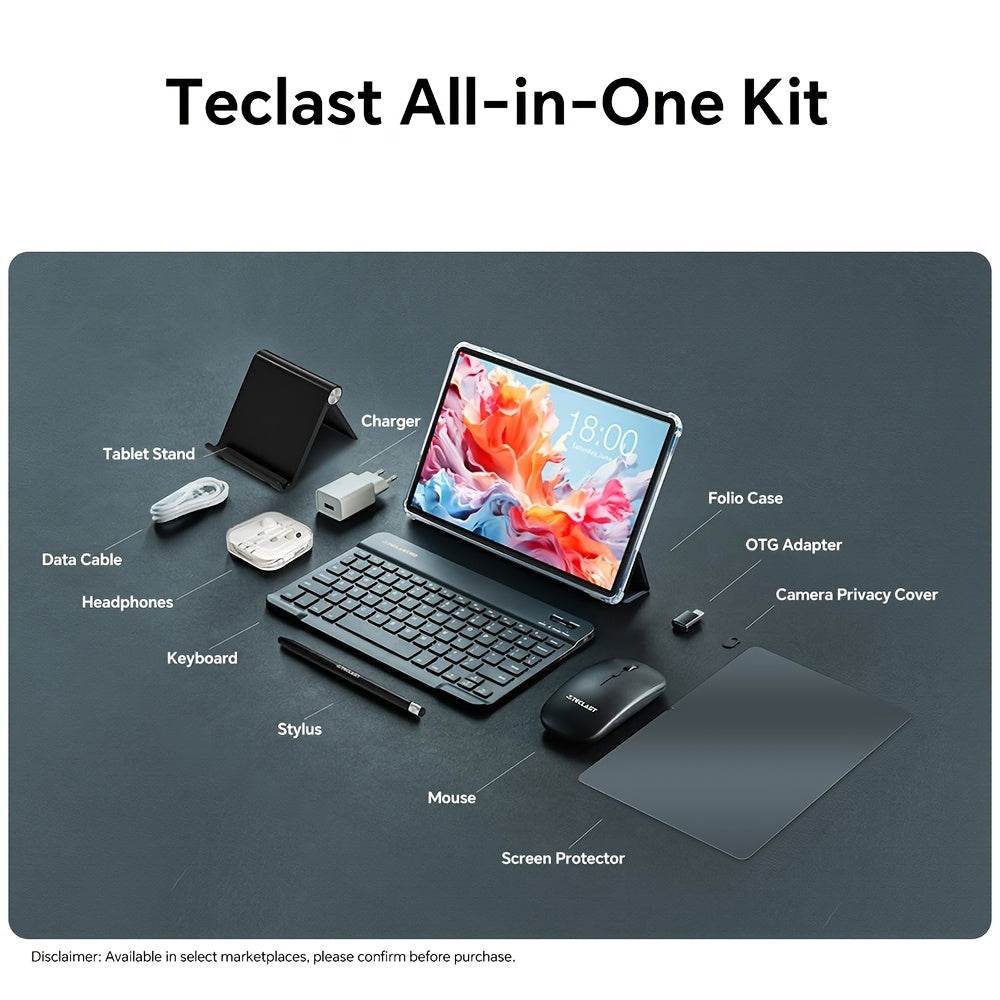 Teclast P30T Tablet Android 15 - 10.1 inch, 4GB RAM, 128GB ROM - Venduqo