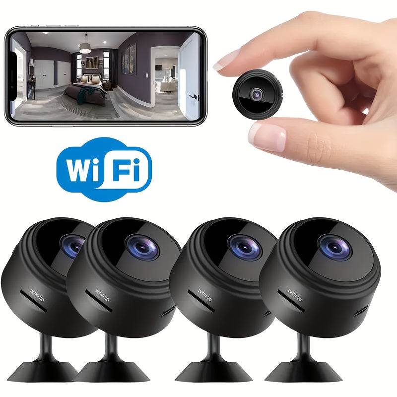 Cameră de Supraveghere Wireless Mini Inteligentă 2.4GHz - Venduqo