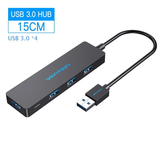 USB Extender 3.0 Splitter cu 4 Hub-uri