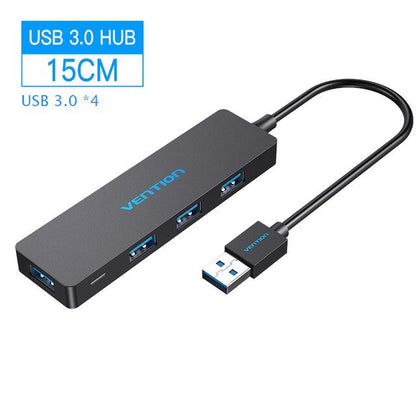 USB Extender 3.0 Splitter cu 4 Hub-uri