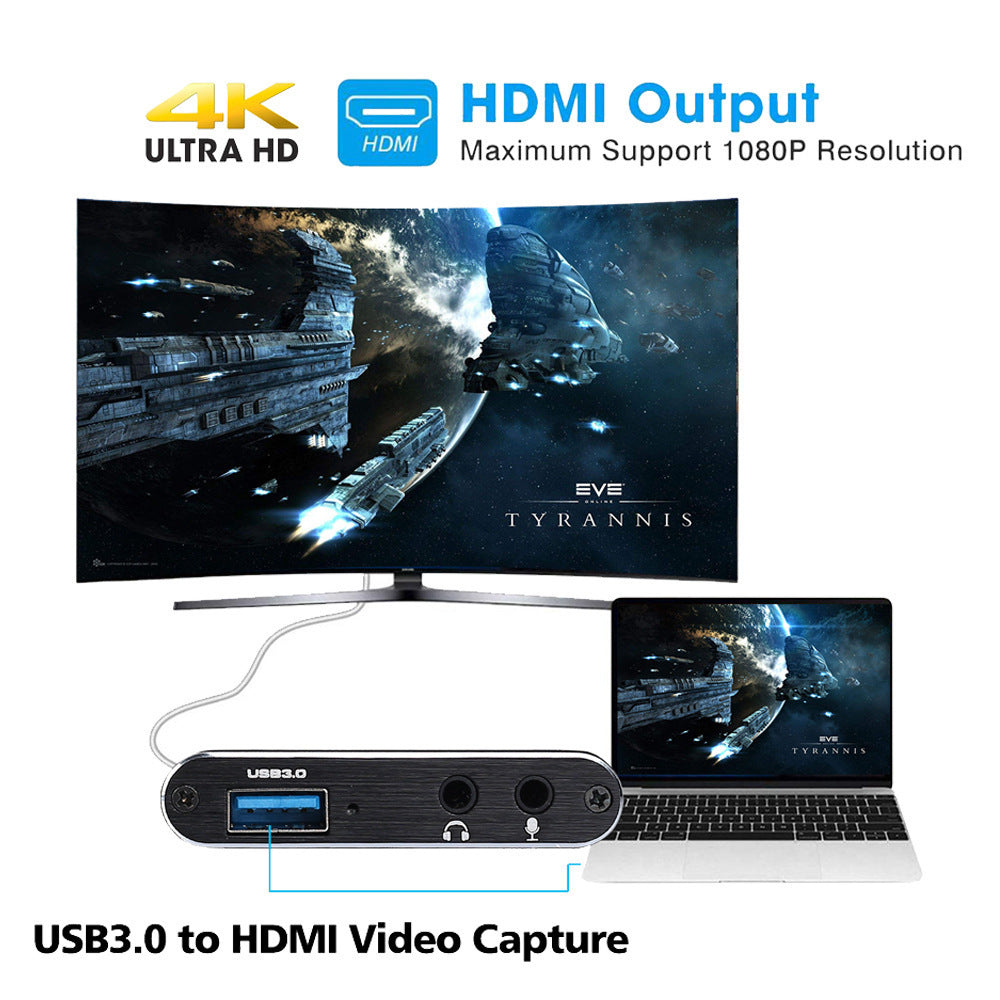 Card de Captură Video HDMI 4K USB 3.0 1080P 60FPS