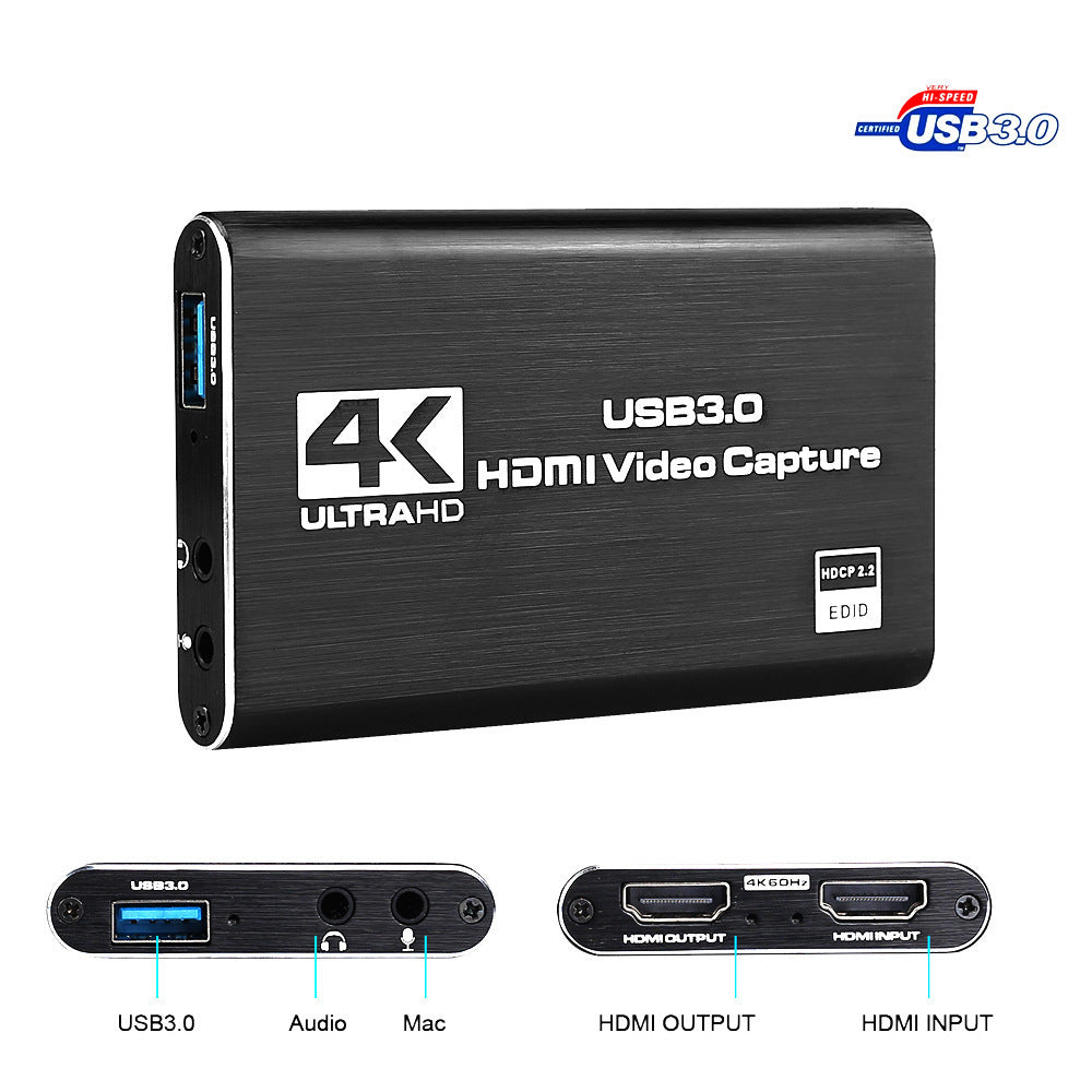 Card de Captură Video HDMI 4K USB 3.0 1080P 60FPS