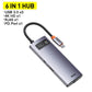 Docking Station Metal Shimmer Type-C 6-in-1 4K HD - Venduqo