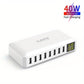Încărcător Rapid Multi-funcțional cu 8 Porturi 40W - Venduqo