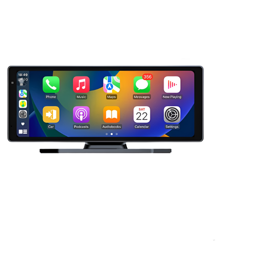 Jansite 8.1" Dash Cam 2.5K cu Carplay și Android Auto