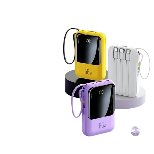 Baterie Externă Mini 20000mAh 66W Super Încărcare Rapidă PD