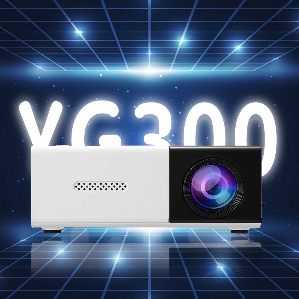Proiector Mini YLEEGS 800+ Lumeni, Compact, 3D, USB - Venduqo