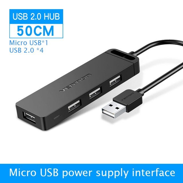 USB Extender 3.0 Splitter cu 4 Hub-uri