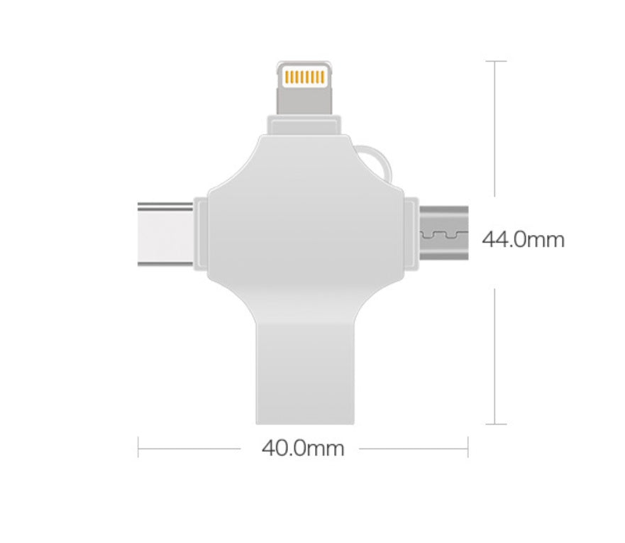 Disk U mobil din metal pentru telefon