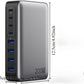Încărcător Rapid 200W cu Hub USB-C și 8 Porturi - Venduqo