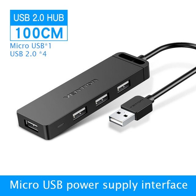 USB Extender 3.0 Splitter cu 4 Hub-uri