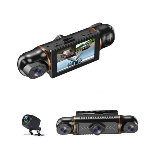 Cameră Dash 2K 1080P cu GPS, WiFi, Monitorizare Parcări, 4CH