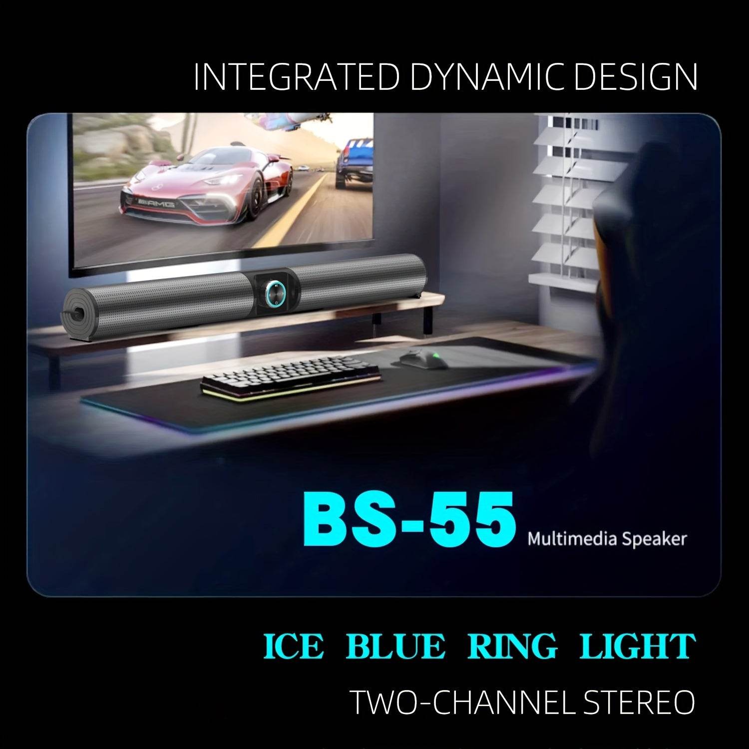 Soundbar Wireless 5.3 cu Bass Puternic și Surround 6.1 - Venduqo