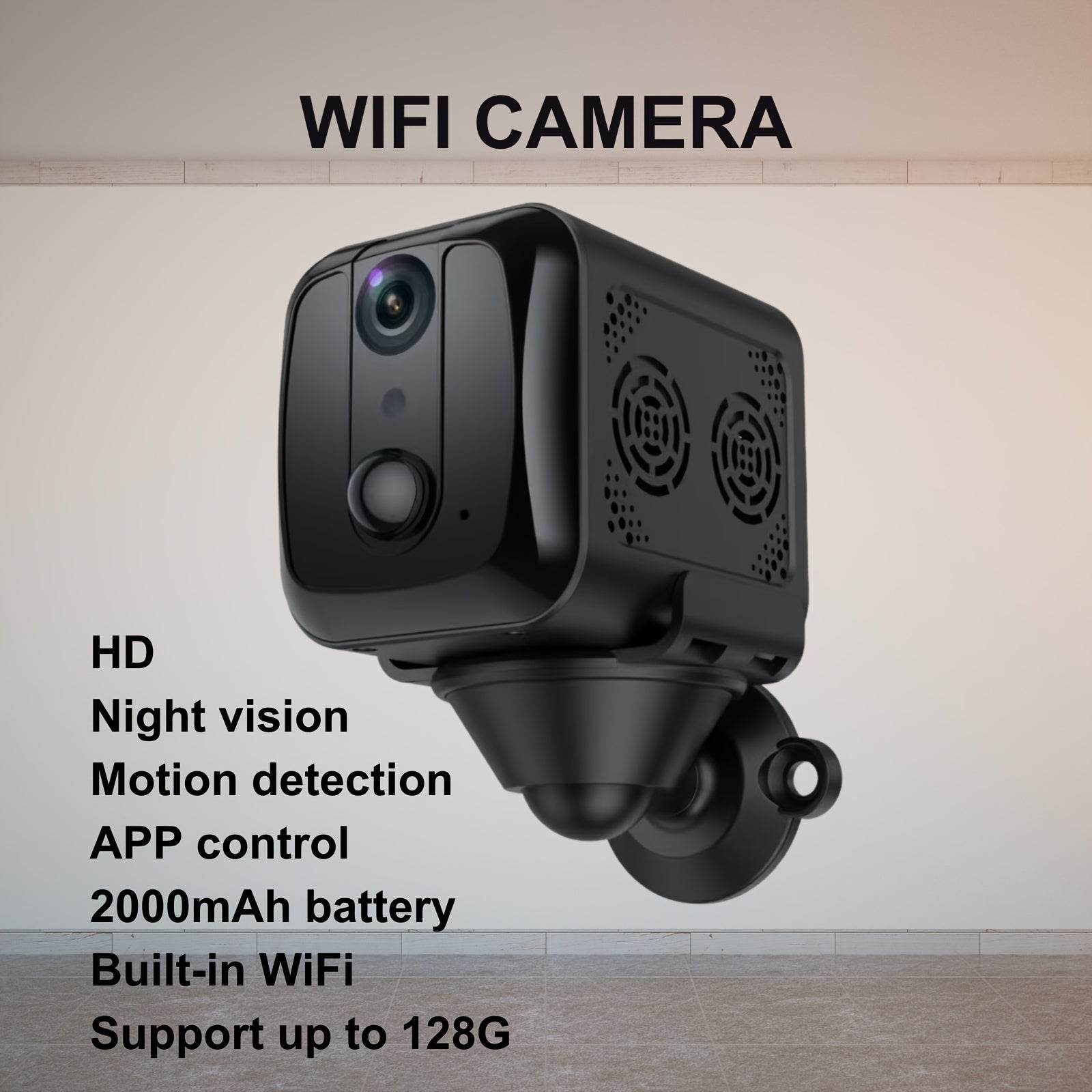 Cameră Mini WiFi de Securitate pentru Acasă - HD - Venduqo