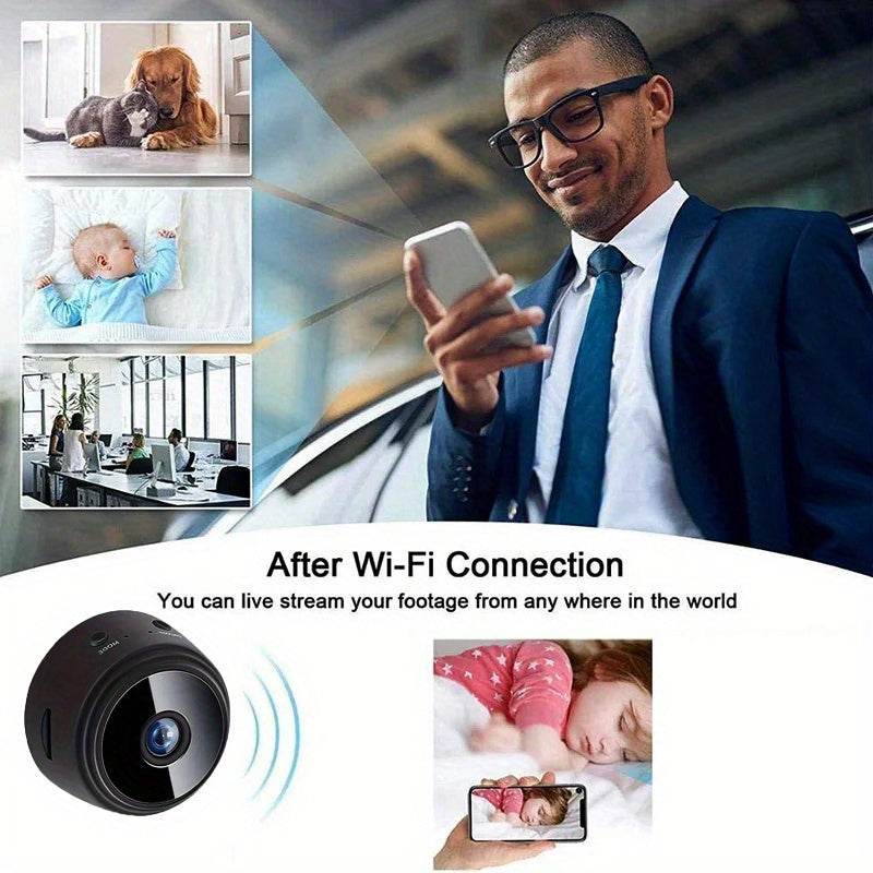 Cameră de Securitate Wireless Mini 2.4GHz - Venduqo