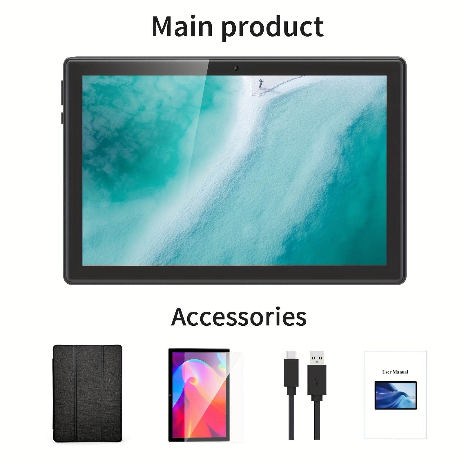 Tableta QDDQ 25.65cm cu Carcasa Protectoare, 64GB - Venduqo