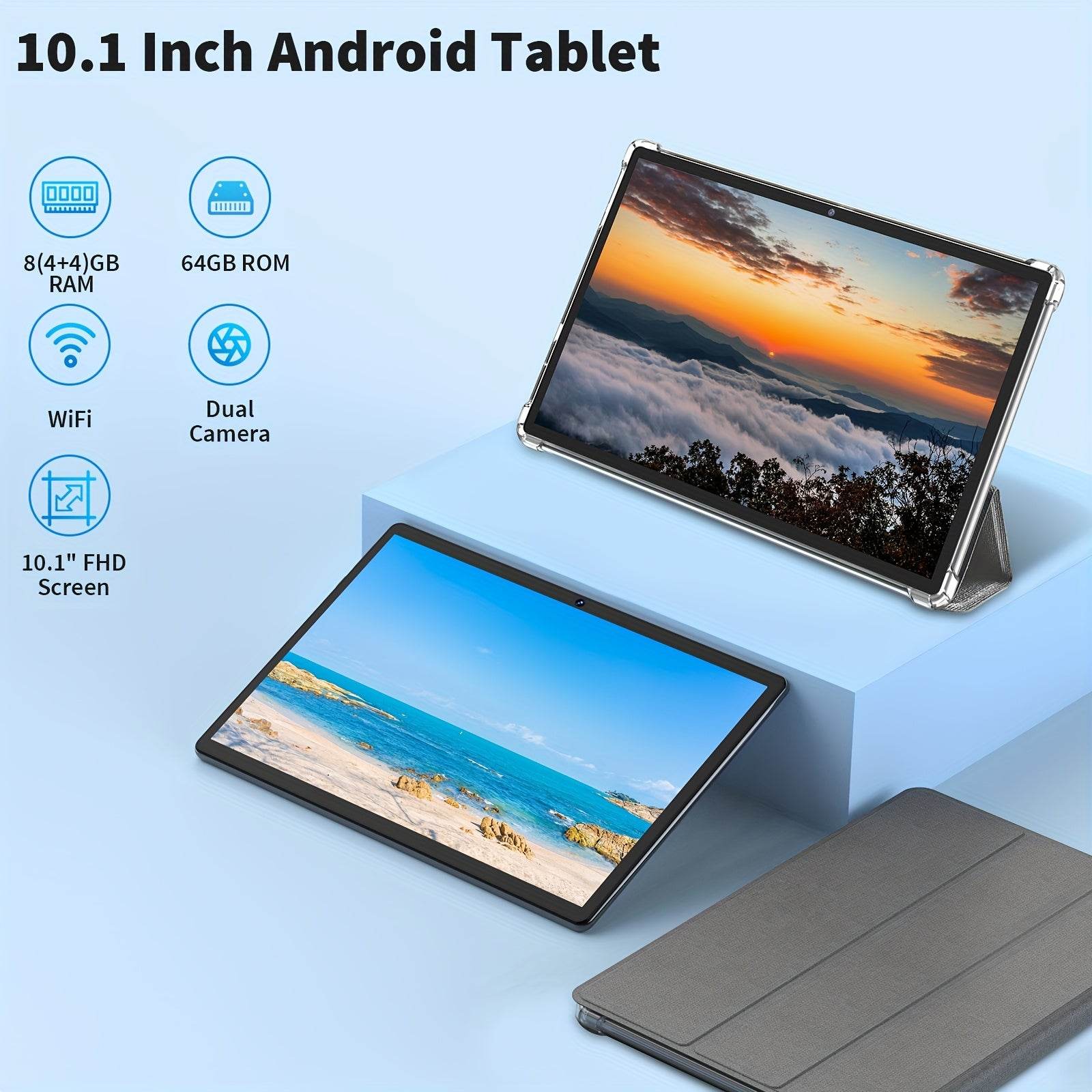 Tableta QDDQ 25.65cm cu Carcasa Protectoare, 64GB - Venduqo