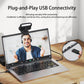 Webcam 4K Ultra HD EXHQDR cu Lumini Reglabile si Microfon - Venduqo