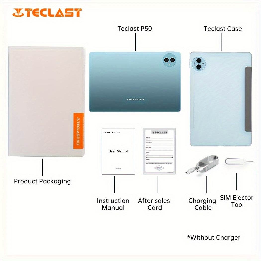 Tableta Teclast P50 11-Inch - Android 14, 6GB RAM, 128GB Stocare - Venduqo