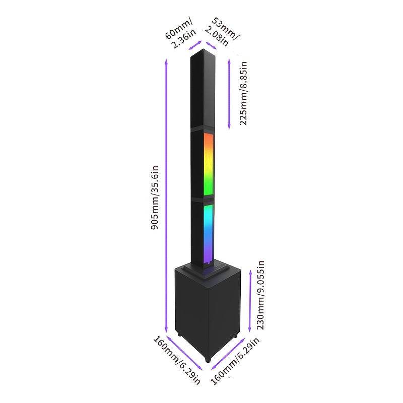 Boxă TV Home cu Iluminare RGB și Sunet Surround - Venduqo