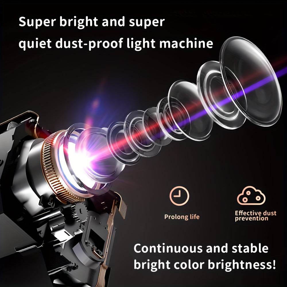 Proiector Mini YLEEGS 800+ Lumeni, Compact, 3D, USB - Venduqo