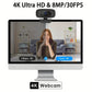 Webcam EXHQDR 4K cu Acoperire de Intimitate & Autofocus - Venduqo