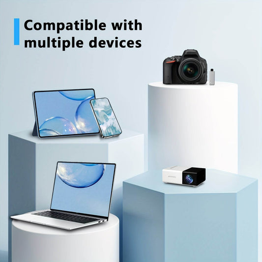 Mini Proiector Acasă - Proiector LED Portabil cu Conectivitate USB - Venduqo