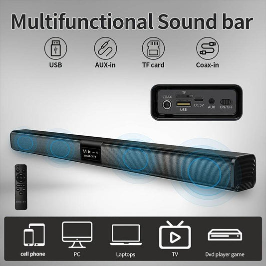 Soundbar pentru TV cu 4 Difuzoare de Calitate Superioară - Venduqo