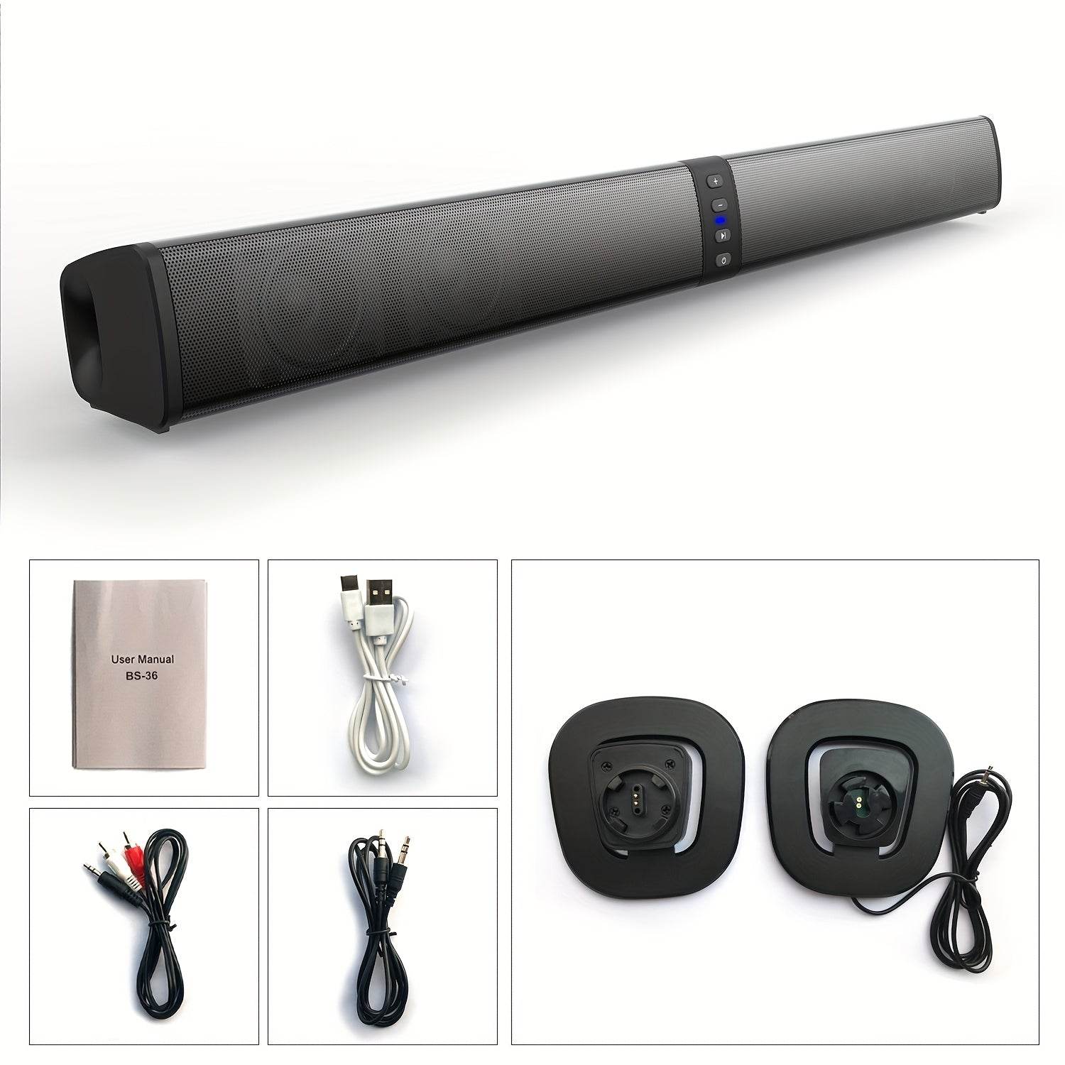 Soundbar Wireless Detasabil 20W pentru Acasă - Venduqo