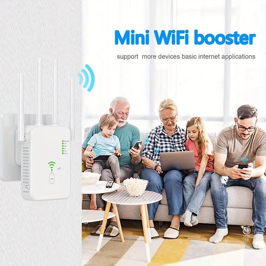 Extensor WiFi AC1200 - Amplificator Semnal 2.4G/5G - Venduqo