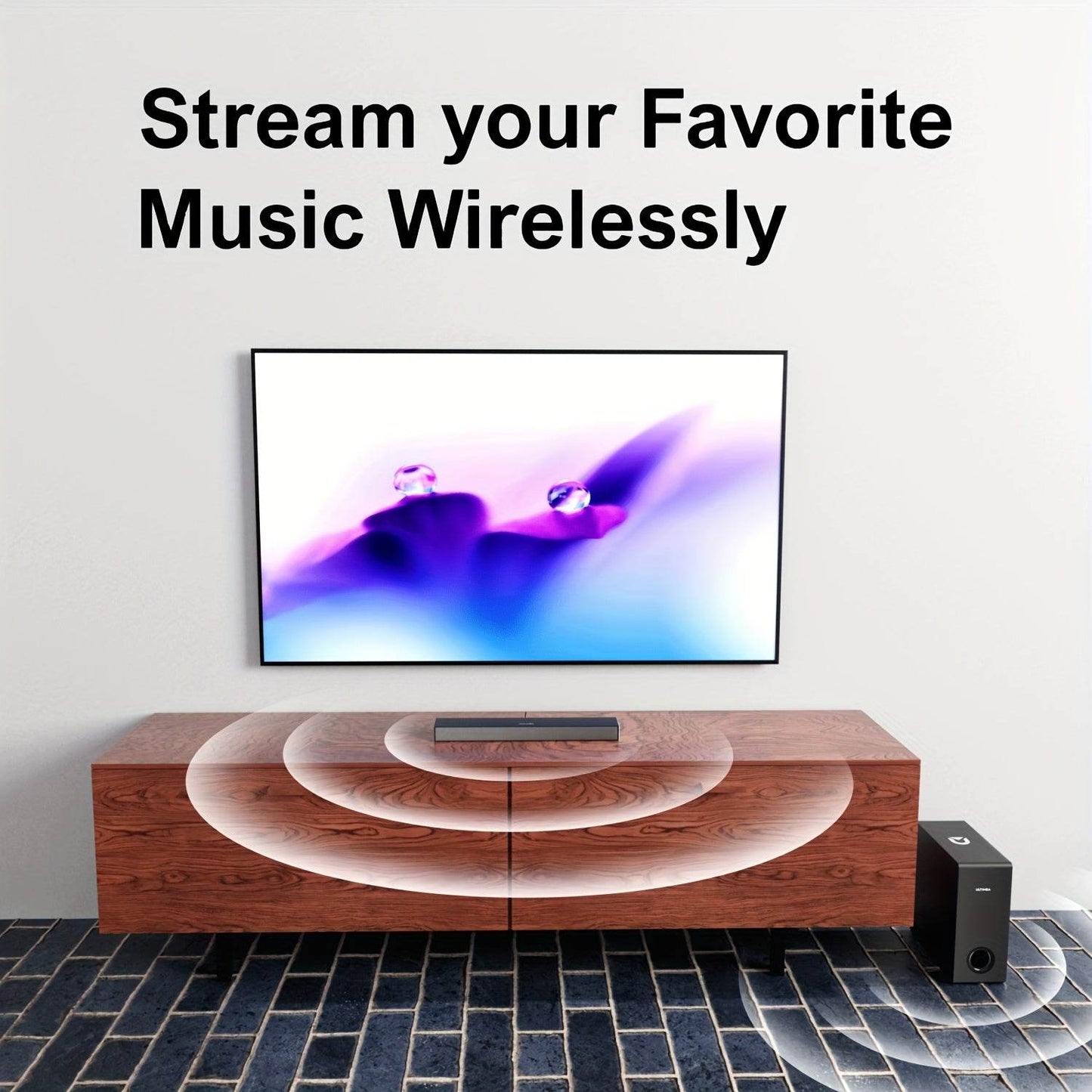 ULTIMEA Nova S40 Sound Bar Ultra-Slim cu Subwoofer Wireless - Venduqo