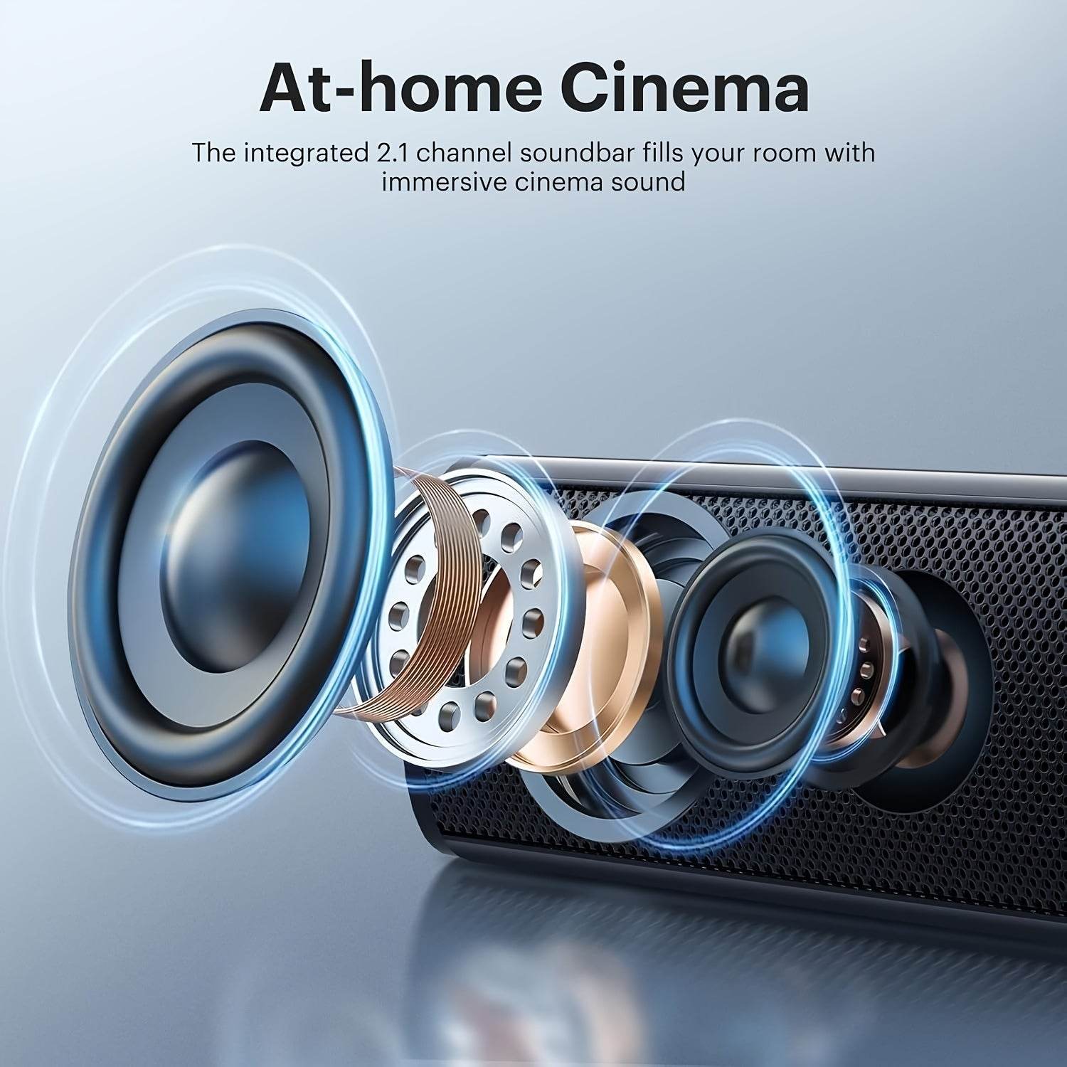 Soundbar pentru TV cu 4 Difuzoare de Calitate Superioară - Venduqo