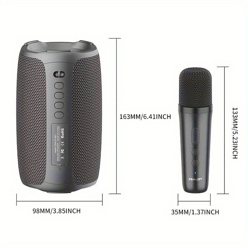 Boxe Wireless ZEALOT S61M 20W cu Bass Boost - Venduqo