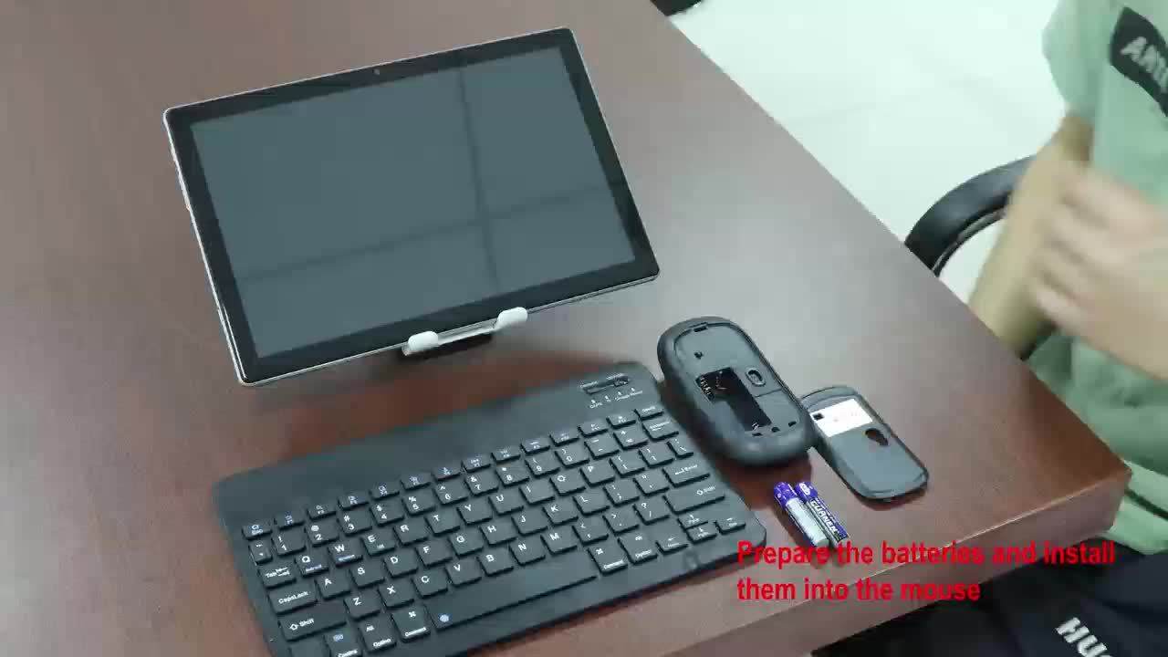 Tablet 10.1-inch Android 14 cu Tastatură și Mouse - Venduqo
