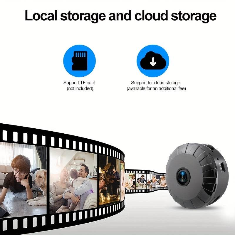 Cameră de Supraveghere Inteligentă Wi-Fi Mini 480P - Venduqo