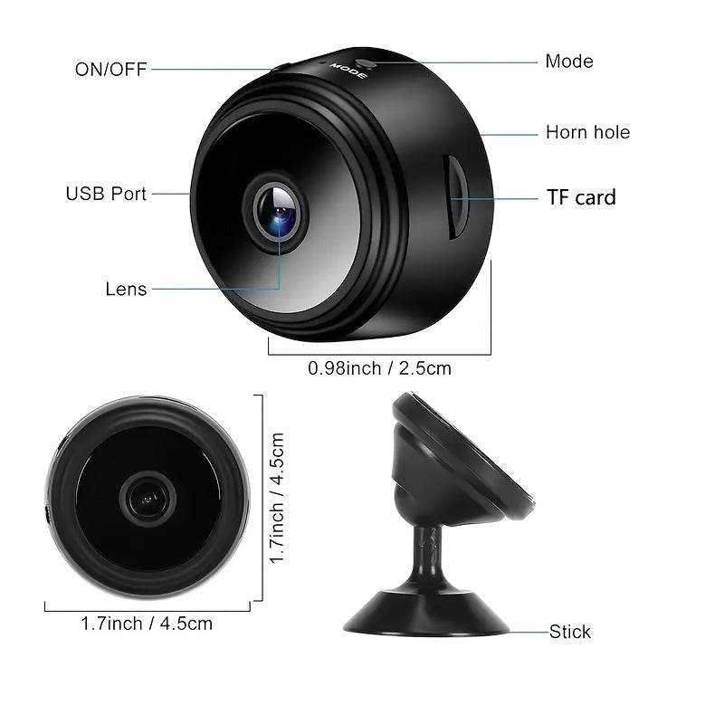 Cameră de Supraveghere Wireless Mini Inteligentă 2.4GHz - Venduqo