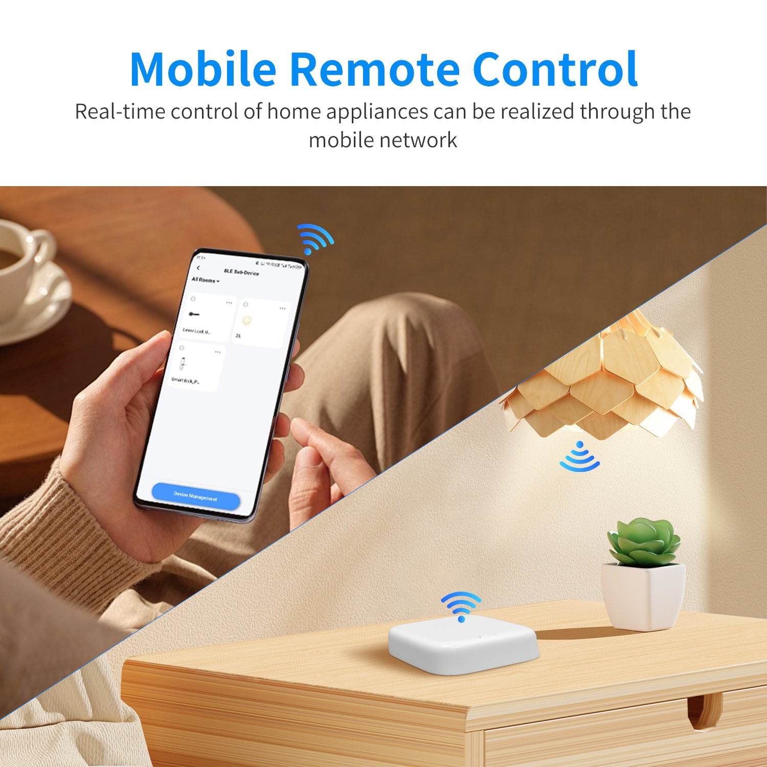 Gateway Inteligent Multi-Mod: Wi-Fi, Zigbee, BT - Venduqo