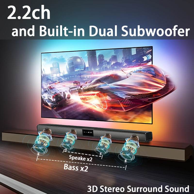 Soundbar pentru TV cu 4 Difuzoare de Calitate Superioară - Venduqo